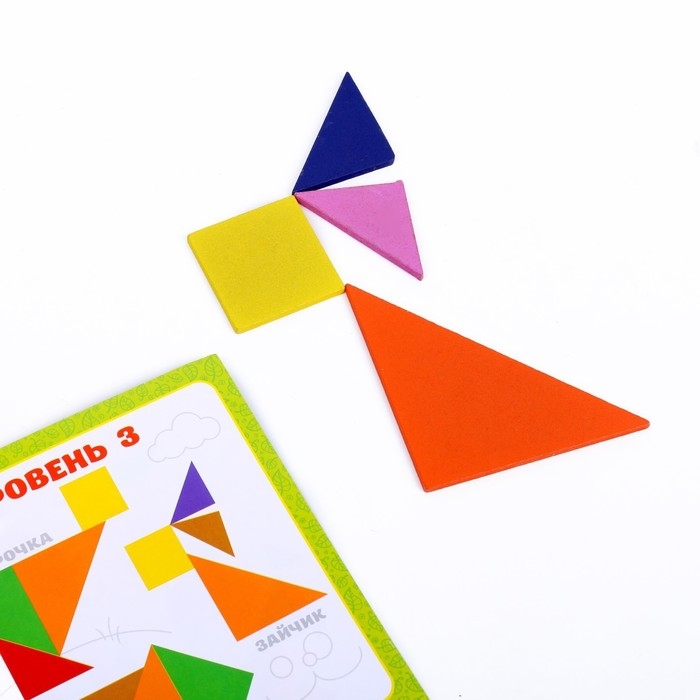 Головоломка &laquo;Танграм&raquo;, животные мира