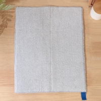 Коврик для сушки посуды Доляна «Лофт», 38×50 см, микрофибра, цвет светло-серый Коврик для сушки посуды Доляна «Лофт», 38×50 см, микрофибра, цвет светло-серый