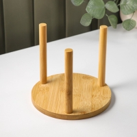 Набор стеклянных салатников на подставке «Вирго», 330 мл, d=12,5 см, 6 шт Набор стеклянных салатников на подставке «Вирго», 330 мл, d=12,5 см, 6 шт