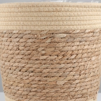 Набор корзин из шт, D33xH30 см, D28xH27 см, D23 xH19 см, рогоз Набор корзин из шт, D33xH30 см, D28xH27 см, D23 xH19 см, рогоз