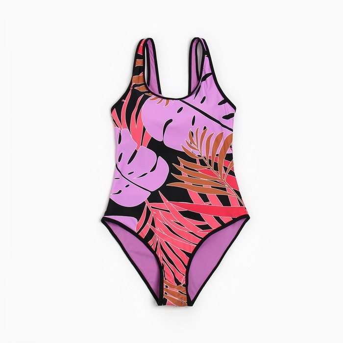 Купальник женский слитный MINAKU с принтом, размер 42