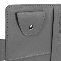 Органайзер на солнцезащитный козырек, 30&times;14.5 см, серый