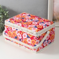 Шкатулка для рукоделия "Японский сад" 19х26х14,5 см