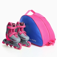 Сумка для роликовых коньков «FIGURE SKATING», 40х32х20 см, синий цвет Сумка для роликовых коньков «FIGURE SKATING», 40х32х20 см, синий цвет