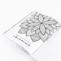 Ежедневник-смешбук с раскраской антистресс «365 творческий дней», А5 80 листов Ежедневник-смешбук с раскраской антистресс «365 творческий дней», А5 80 листов