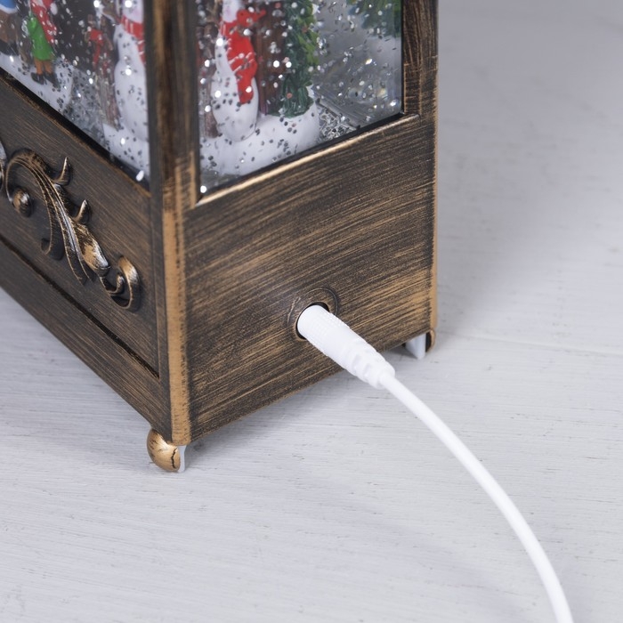 Светодиодная фигура «Фонарь с детьми и лошадкой» 13 × 30 × 7 см, пластик, батарейки ААх3 (не в комплекте), USB, свечение тёплое белое Светодиодная фигура «Фонарь с детьми и лошадкой» 13 × 30 × 7 см, пластик, батарейки ААх3 (не в комплекте), USB, свечение тёплое белое