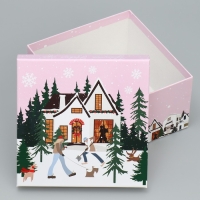 Набор подарочных коробк 6 в 1 «С Новым годом», 10 х 10 х 6 – 20 х 20 х 11 см, Новый год Набор подарочных коробк 6 в 1 «С Новым годом», 10 х 10 х 6 – 20 х 20 х 11 см, Новый год