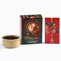 Подарочный набор новогодний &laquo;Счастья и достатка&raquo;, чай, шоколад