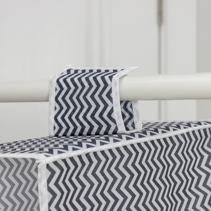 Кофр подвесной &laquo;Симетро&raquo;, 5 отделений, 70&times;30&times;15 см, цвет серый