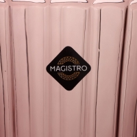 Стакан стеклянный Magistro &laquo;Ла-Манш&raquo;, 350 мл, цвет розовый