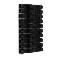 Держатель самоклеящийся для проводов и гирлянд ТУНДРА, 20 шт, цвет черный Держатель самоклеящийся для проводов и гирлянд ТУНДРА, 20 шт, цвет черный