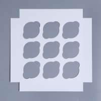 Коробка складная на 9 капкейков с окном «Волшебного Нового года!», 25 х 25 х 10 см, Новый год Коробка складная на 9 капкейков с окном «Волшебного Нового года!», 25 х 25 х 10 см, Новый год