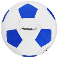 Футбольный мяч ONLYTOP, машинная сшивка, 32 панели, р. 5, PVC Футбольный мяч ONLYTOP, машинная сшивка, 32 панели, р. 5, PVC