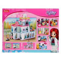 Конструктор Розовая мечта &laquo;Поликлиника&raquo;, 459 деталей