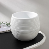 Горшок для цветов &laquo;Япония&raquo;, 2 л, цвет белый