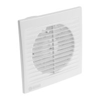 Вентилятор вытяжной "КосмоВент" В125, d=125 мм, 12 Вт, 40 дБ, 188 м&sup3;/ч, без выключателя