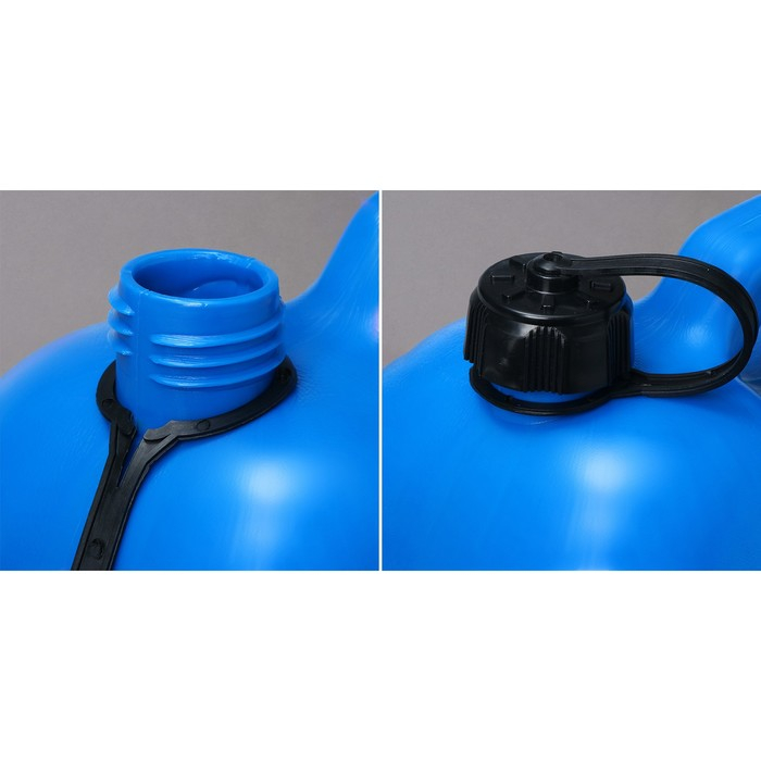 Канистра ГСМ &laquo;Звезда&raquo;, 10 л, с заливным устройством, крышка МИКС