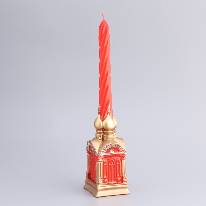 Свеча фигурная большая Свеча фигурная большая "Пасхальный храм", 5,5х26 см, 180 гр