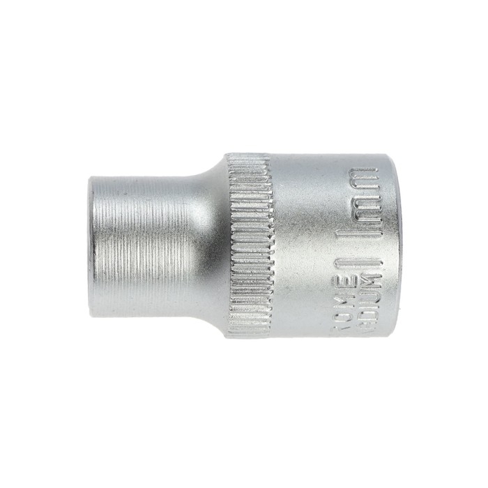 Головка торцевая шестигранная ТУНДРА, под квадрат 1/2", 11 мм, CrV