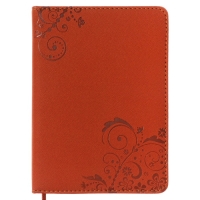 Ежедневник недатированный А6, 100 листов в линейку, обложка пвх, МИКС Ежедневник недатированный А6, 100 листов в линейку, обложка пвх, МИКС