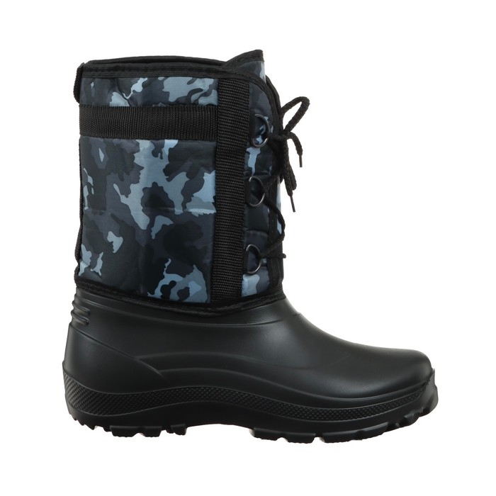 Сапоги зимние "Аляска" мужские, КМФ, до -25&deg;С, на шнуровке, размер 45/46, МИКС