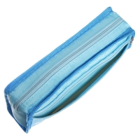 Пенал школьный на молнии Calligrata "Мишки", 2 отделения, голубой Пенал школьный на молнии Calligrata "Мишки", 2 отделения, голубой