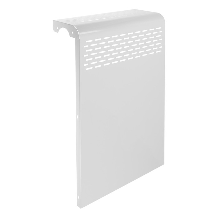 Экран на чугунный радиатор Экран на чугунный радиатор "ВИЕНТО" ЛЮКС 4МЭР, 390х610х142 мм, 4 секции, металл, белый