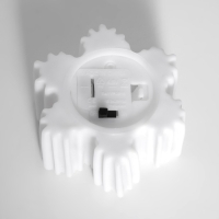 Ночник "Снежинка" 2Вт LED LR44 белый 6,6х6,6х4см Ночник "Снежинка" 2Вт LED LR44 белый 6,6х6,6х4см