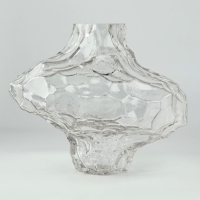 Ваза для цветов &laquo;Диаманд&raquo; из прозрачного стекла 23&times;26&times;26 см