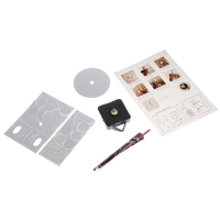 Часы настенные интерьерные, 3d "Птичка", бесшумные, наклейка, большие, d-40 см