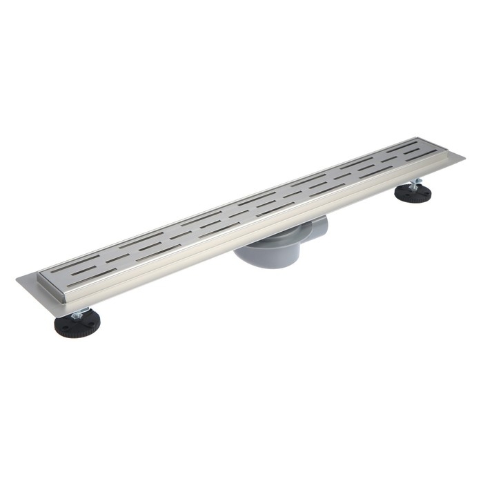 Трап линейный AFLORN AF20207-70, 700х70 мм, c флaнцeм своб. вращения 360°, нерж. сталь Трап линейный AFLORN AF20207-70, 700х70 мм, c флaнцeм своб. вращения 360°, нерж. сталь