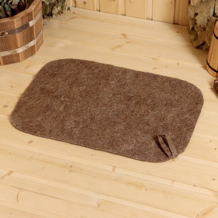 Набор банный "Темный" портфель, 5 предметов