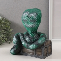 Копилка"КОБРА НА СУНДУКЕ " 20 х 17 х 12 см. Копилка"КОБРА НА СУНДУКЕ " 20 х 17 х 12 см.