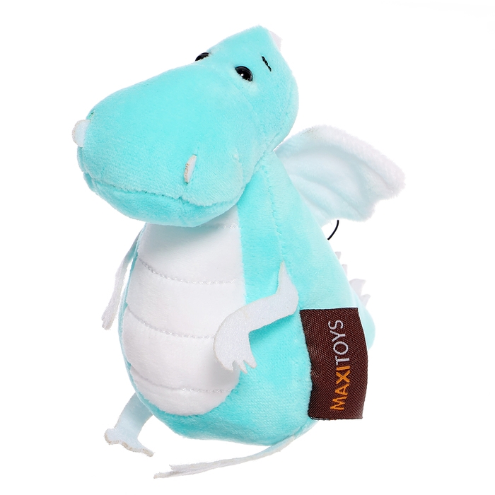 Мягкая игрушка &laquo;Дракончик&raquo;, бело-голубой животик, 13 см