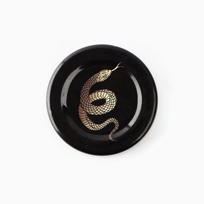 Свеча новогодняя в железной банке &laquo;Новый год: Новогодняя&laquo;Новый год: аромат еловые ветки, 4.8 см