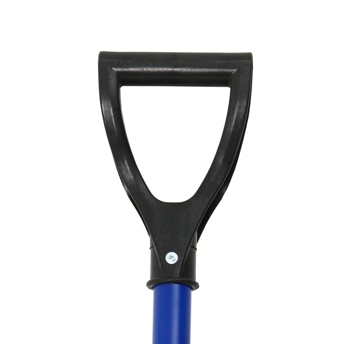 Лопата пластиковая &laquo;Купец&raquo;, ковш 410 &times; 460 мм, с металлической планкой, алюминиевый черенок