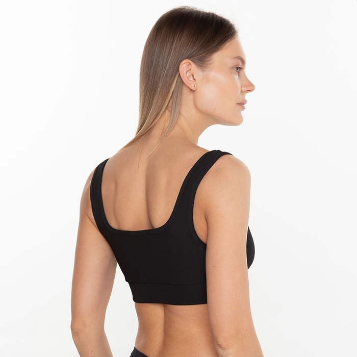 Топ женский, цвет чёрный, размер 46 Топ женский, цвет чёрный, размер 46