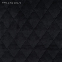 Накидка на переднее сиденье, велюр, размер 55 х 150 см, черный с красным кантом