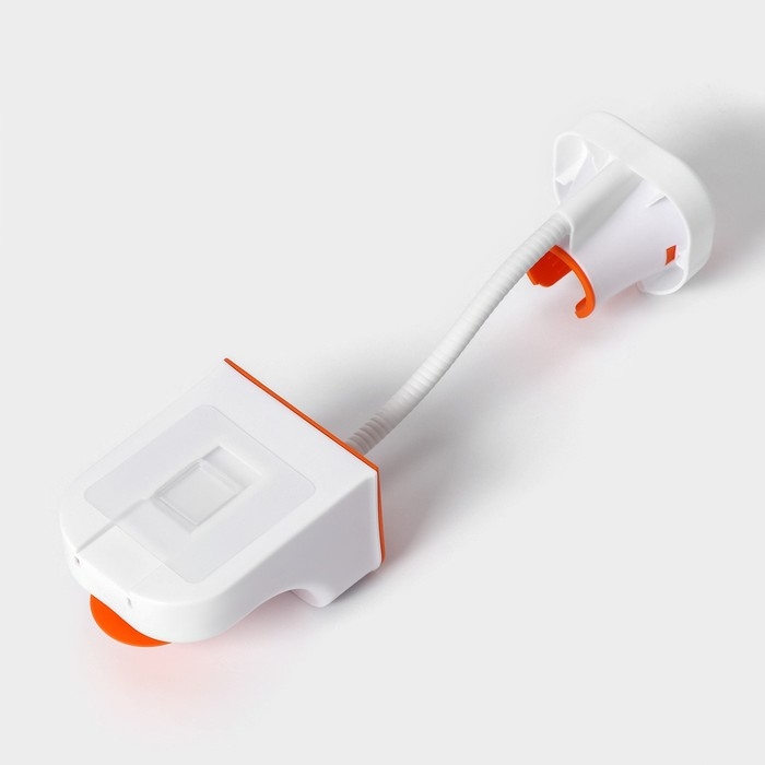 Держатель для фена Доляна, подставка под ванные принадлежности, 33,5&times;9&times;7,5 см, цвет белый