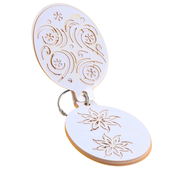 Трафареты для грима "Сказка"  15 листов