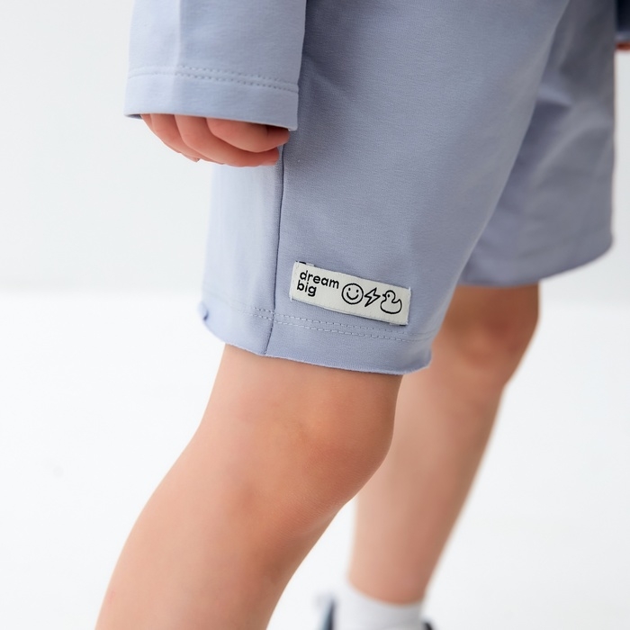 Футболка детская с дл.рукавом KAFTAN, р. 32 (110-116 см), серый Футболка детская с дл.рукавом KAFTAN, р. 32 (110-116 см), серый