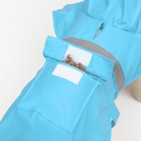 Дождевик для собак, размер М (ДС 25-30, ОГ 33-35, ОШ 21-25 см), микс цветов