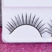 Ресницы накладные &laquo;Натурель&raquo;, 12 мм, без клея, цвет чёрный