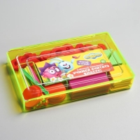 Счётный материал «Учимся считать», СМЕШАРИКИ, цвет МИКС, 130 элементов в наборе Счётный материал «Учимся считать», СМЕШАРИКИ, цвет МИКС, 130 элементов в наборе