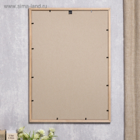 Фоторамка сосна с19 орех 35х50 см (пластиковый экран)