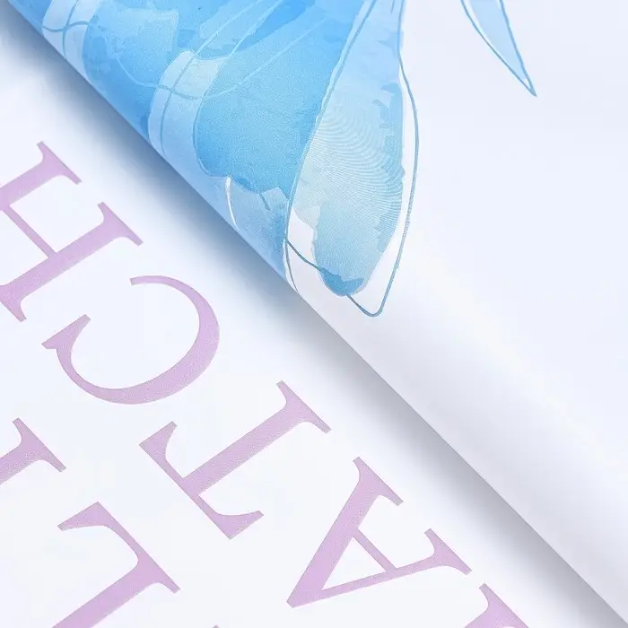 Пленка для цветов матовая, &laquo;Цветы для тебя&raquo;, 58&times;58 см, сиреневый