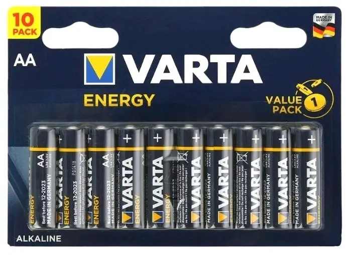 Батарейка Varta ENERGY LR6 AA BL10 Alkaline 1.5V