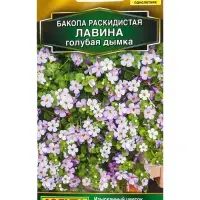 Семена цветов Бакопа раскидистая Лавина голубая дымка  (драже) , Ц/П,3 шт.