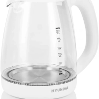 Чайник HYK-G2001 1.8л. 2200Вт белый