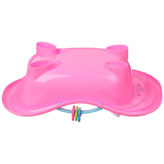 Набор резиновых игрушек для ванны &laquo;Пупс в ванне&raquo;, с пищалкой, 5 шт, цвет МИКС, Крошка Я